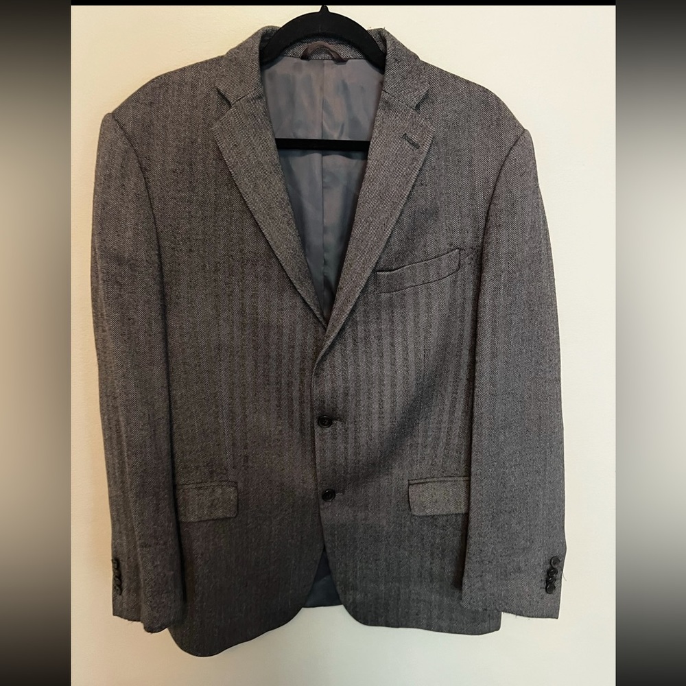 Men's sports coat - grey pinstripe